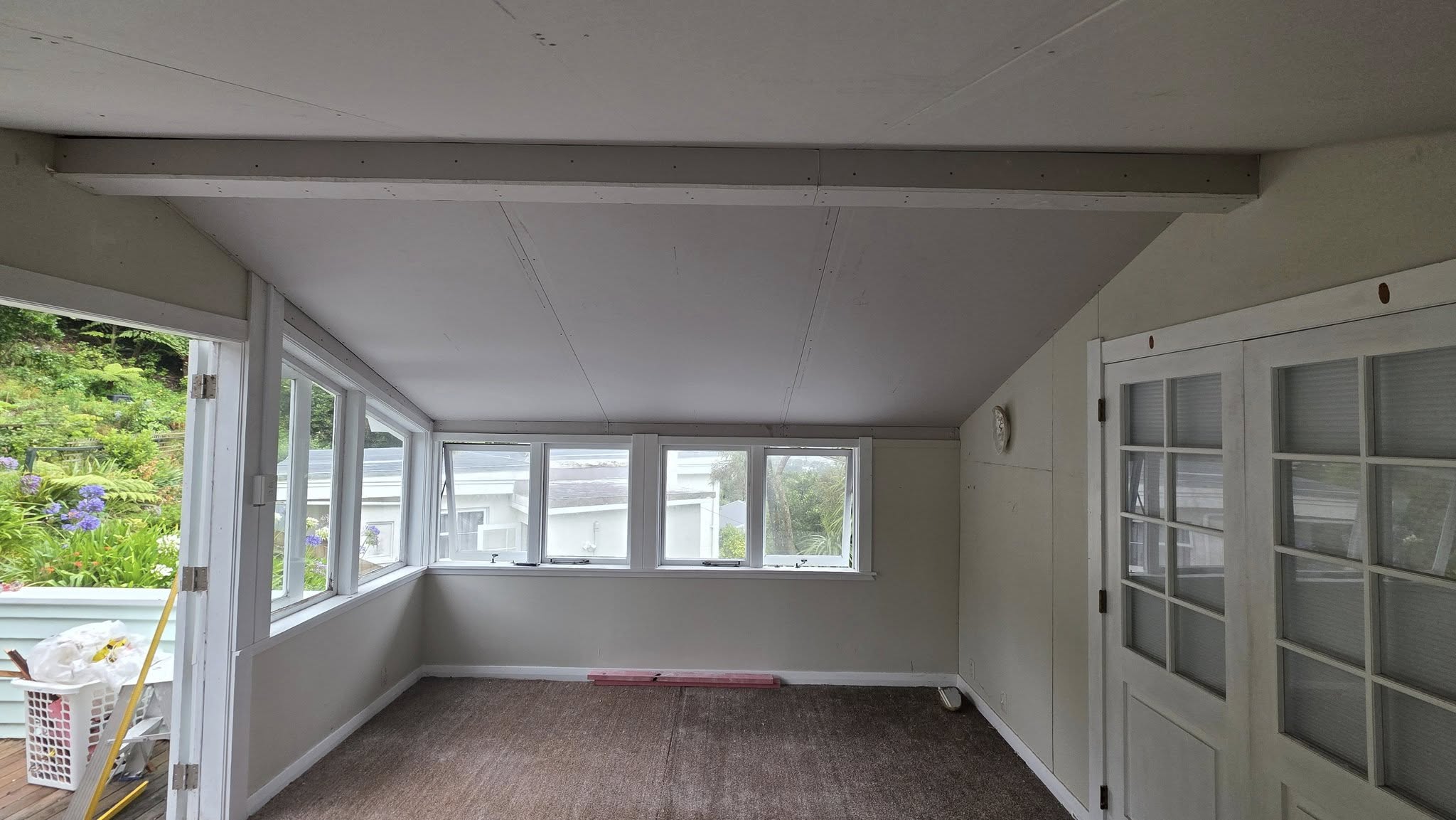 Exposed beam interior